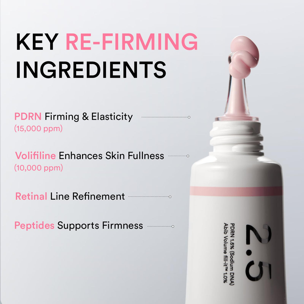 Abib PDRN Volume Fill-It support Cream on a bathroom counter