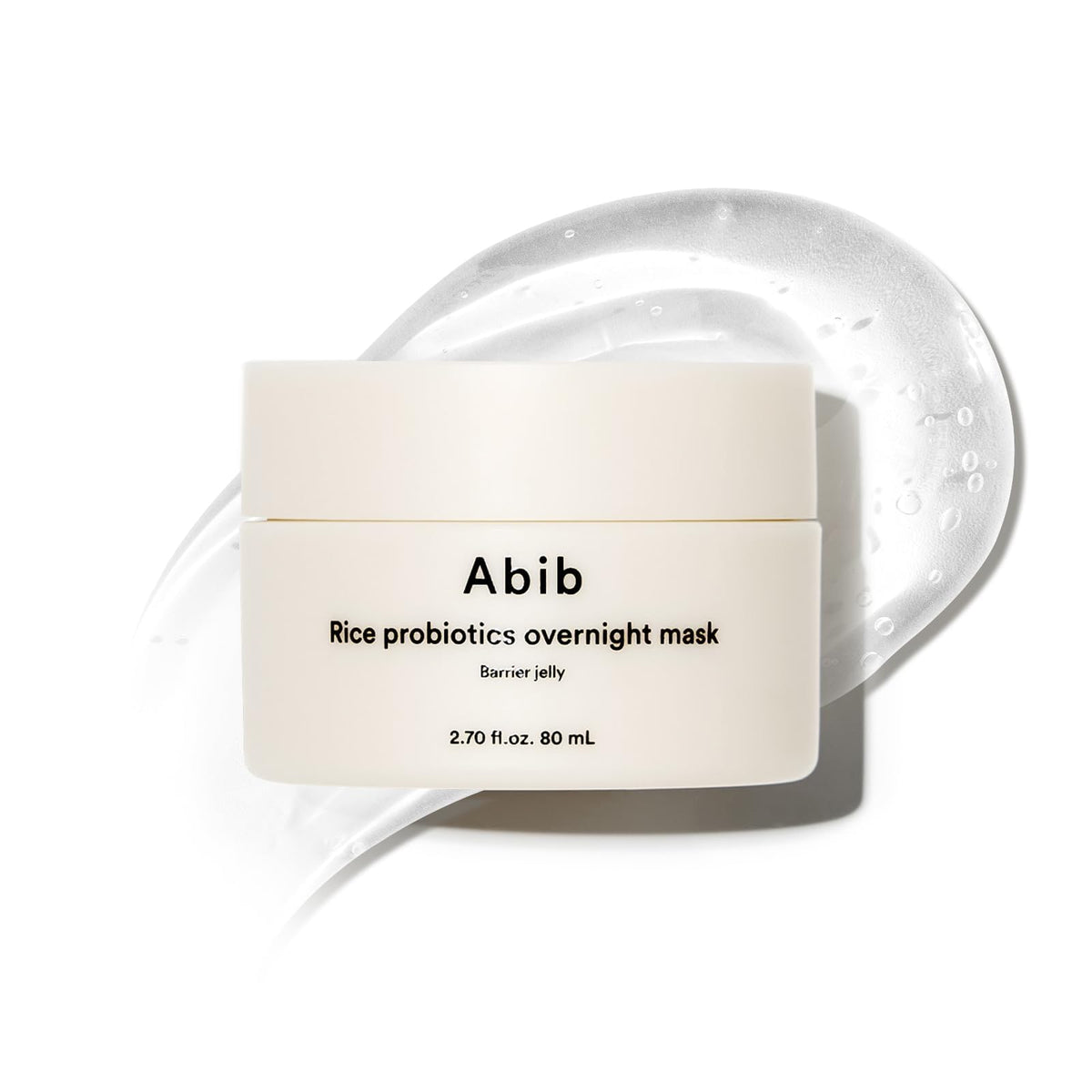 Abib Rice Probiotics Overnight Face Mask Barrier Jelly front view