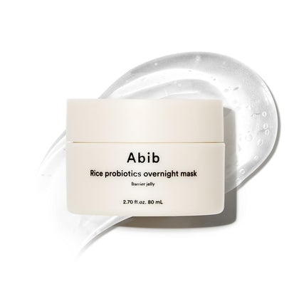 Abib Rice Probiotics Overnight Face Mask Barrier Jelly front view