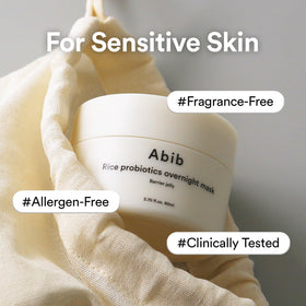 Abib Rice Probiotics Overnight Face Mask product details