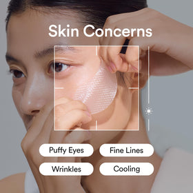 abib Vegan Collagen Eye Patches displayed on a flat surface