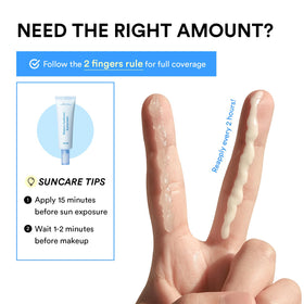 Abib Watery Hyaluron Sunscreen in lifestyle setting