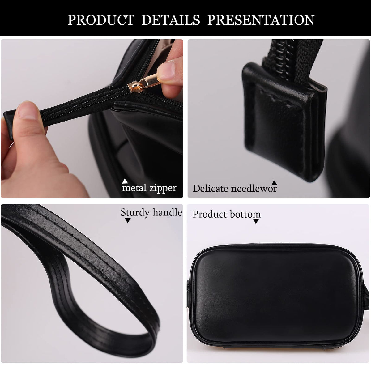 Abiudeng Large Makeup Bag elegant packaging for gifting