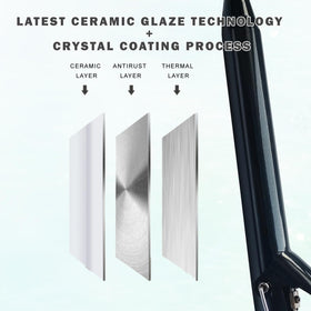 abp curling iron showing the 1.25 inch ceramic barrel