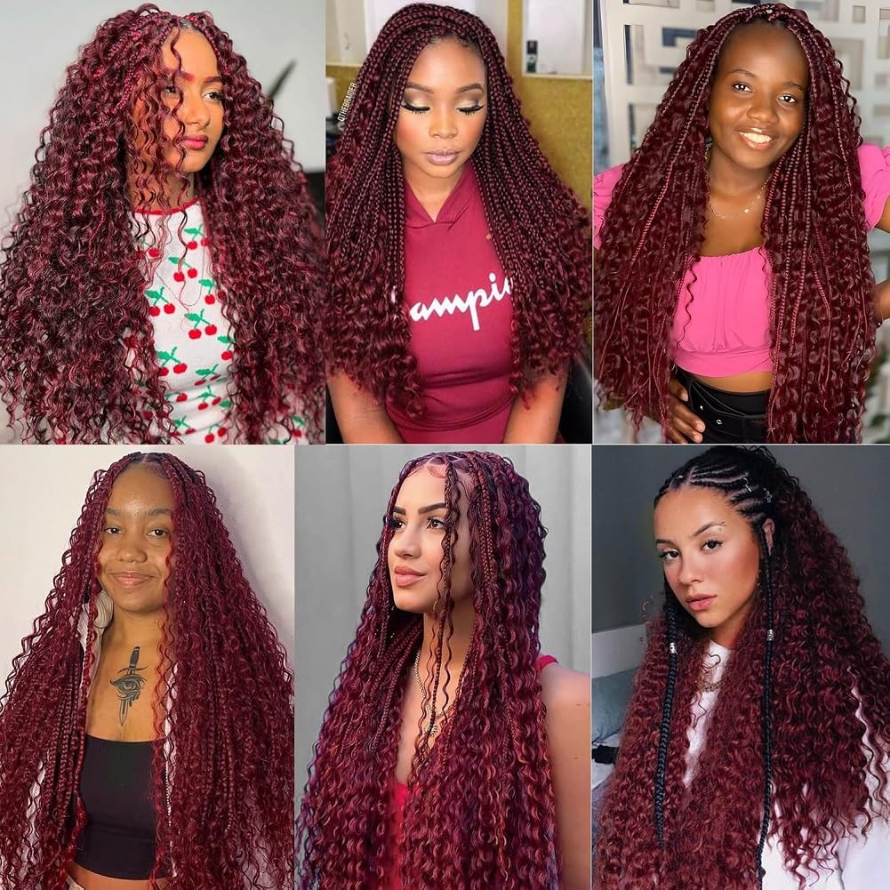 Acbhoa 18-inch deep wave hair displayed on a mannequin