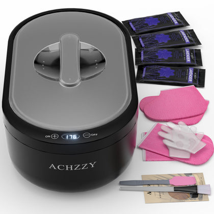 Achzzy Paraffin Wax Machine front view in dark grey