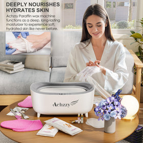 Achzzy Paraffin Wax Machine with digital display and temperature control