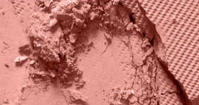 AcM Powder Blush Melba open view showing product