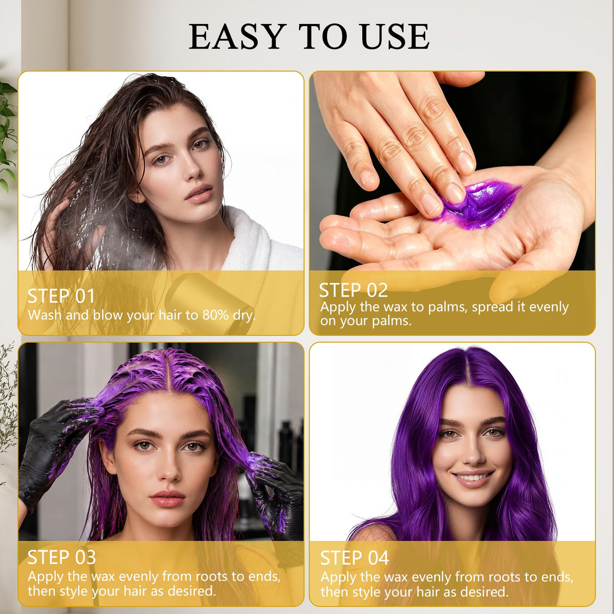 Acosexy Temporary Hair Wax in use at a party