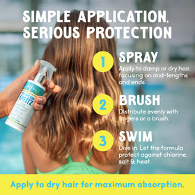 Active COCO Pre Swim Hair Protection Spray side view