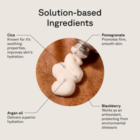Acure Brightening Day Cream application on skin