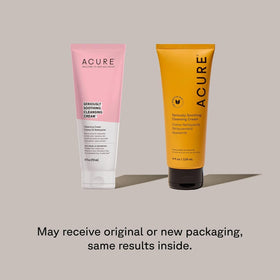 Acure face wash with peony extract and sunflower amino acids