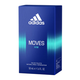 Adidas Moves Him Eau de Toilette in lifestyle setting