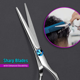 Adjustable tension screw on COOLALA scissors