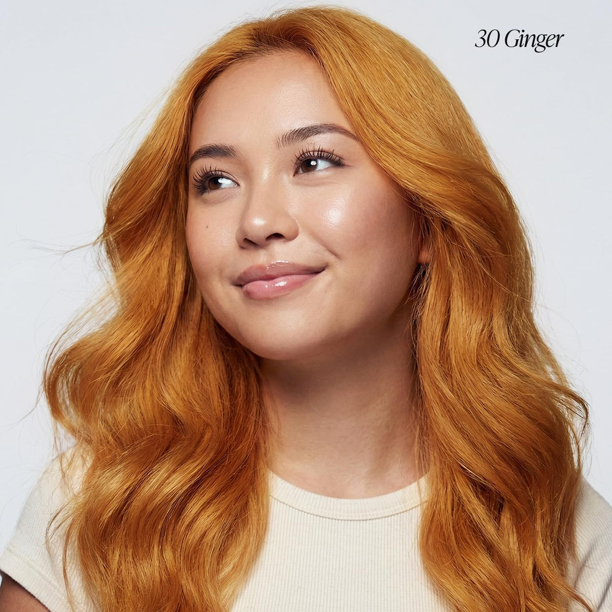 Adore Ginger hair dye bottle side view