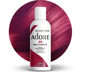 Adore Semi Permanent Hair Color 069 Wild Cherry front view