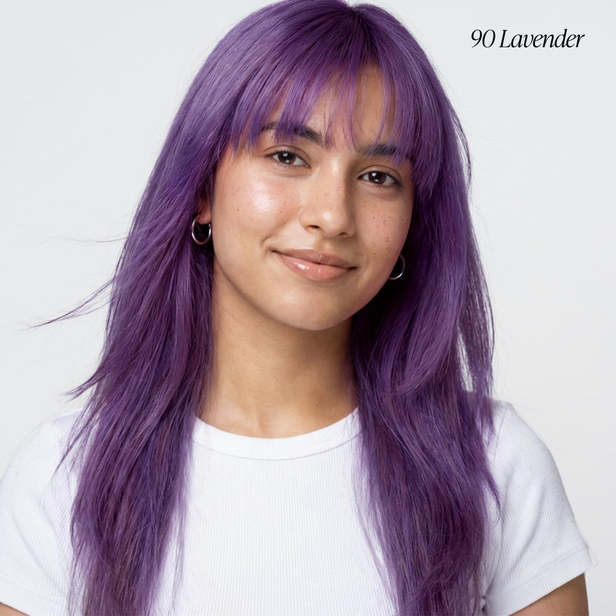 Adore Semi Permanent Hair Color 090 Lavender back view