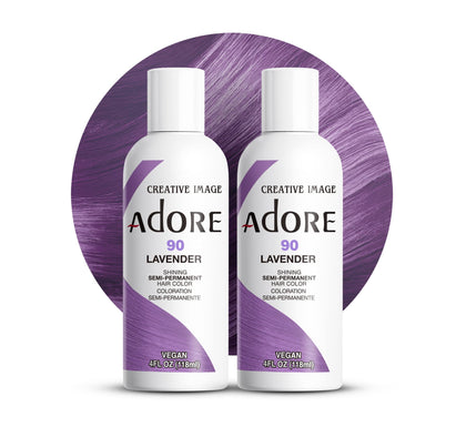 Adore Semi Permanent Hair Color 090 Lavender front view