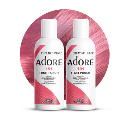 Adore Semi Permanent Hair Color 191 Fruit Punch front view