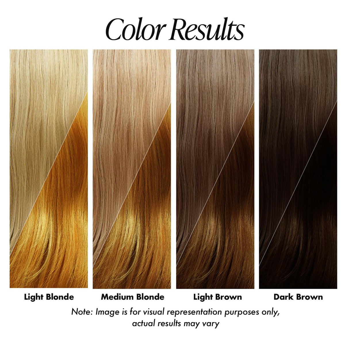 Adore Semi Permanent Hair Color Ginger application on hair