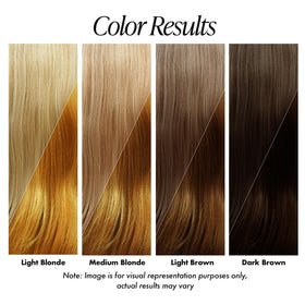 Adore Semi Permanent Hair Color Ginger application on hair