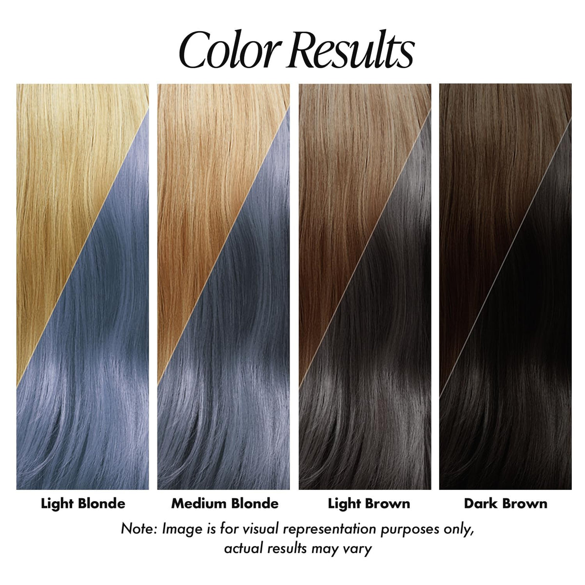 Adore Semi Permanent Hair Color Luxe Blue 199 back view