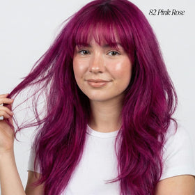 Adore Semi Permanent Hair Colour 082 Pink Rose bottle side view