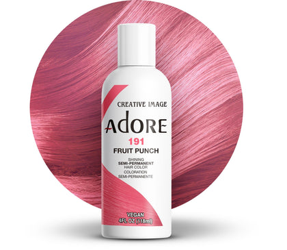 Adore Semi Permanent Hair Colour 191 Fruit Punch front view