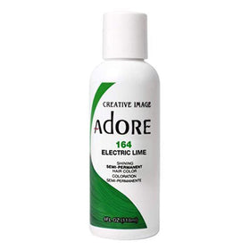 Adore Semi Permanent Hair Colour Electric Lime 4 Fl Oz front view