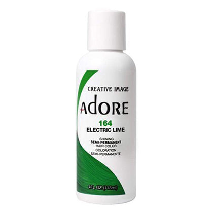 Adore Semi Permanent Hair Colour Electric Lime 4 Fl Oz front view
