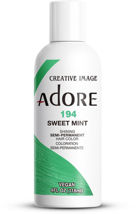 Adore Semi Permanent Hair Colour Sweet Mint 4 Fl Oz front view