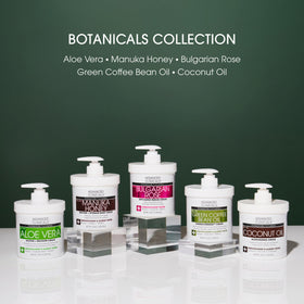 Advanced Clinicals Coconut Oil Body Cream with chamomile flowers