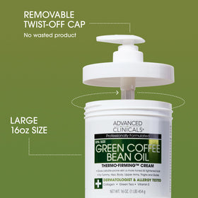 Advanced Clinicals Collagen Body Cream application on skin