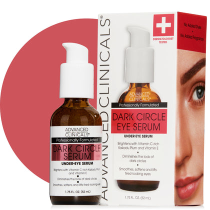 Advanced Clinicals Dark Circle Caffeine Under Eye Serum 1.75 Fl Oz front view