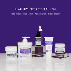 Advanced Clinicals Hyaluronic Acid Moisturiser with natural ingredients