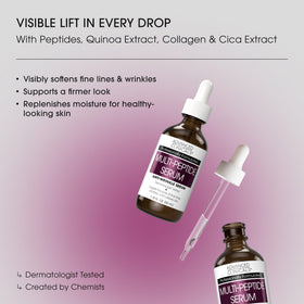 Advanced Clinicals Multi Peptides Serum gel texture close-up