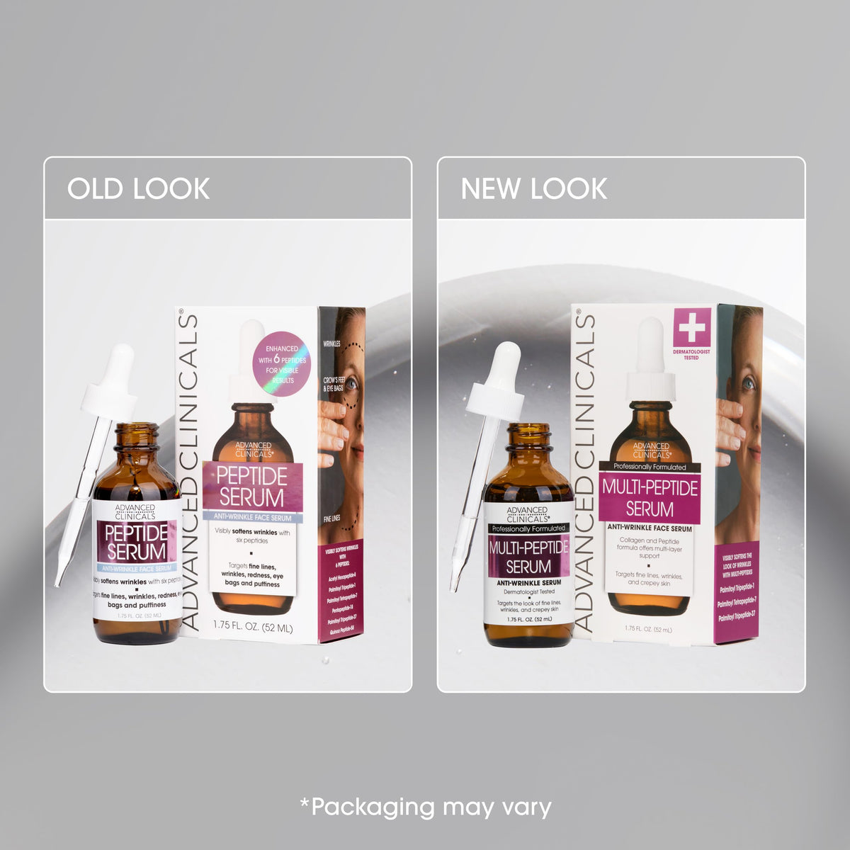 Advanced Clinicals Multi Peptides Serum ingredients list