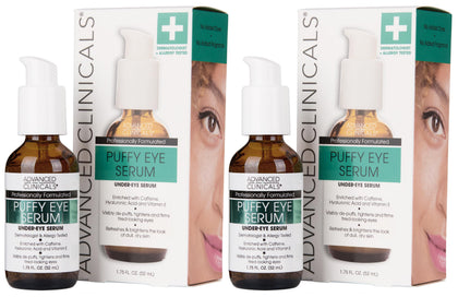 Advanced Clinicals Puffy Eye Serum 2-Pack front view