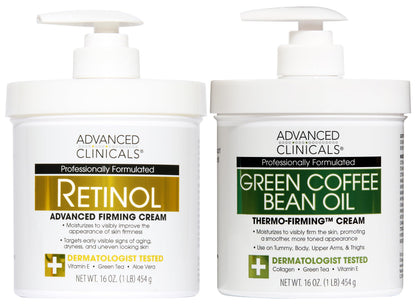 Advanced Clinicals Retinol Body Cream front view
