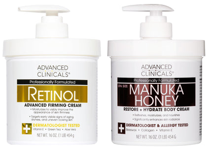 Advanced Clinicals Retinol Body Lotion front view