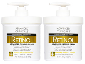 Advanced Clinicals Retinol Body Lotion front view 16OZ
