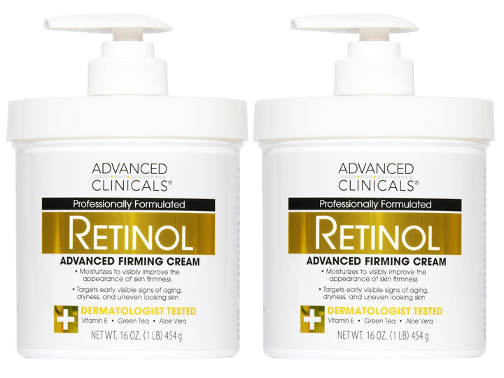Advanced Clinicals Retinol Body Lotion front view 16OZ