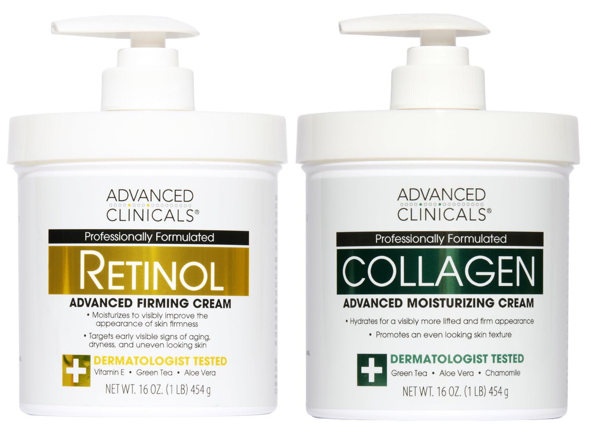 Advanced Clinicals Retinol Body Lotion front view