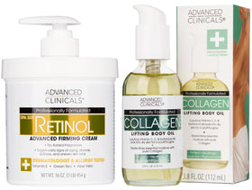 Advanced Clinicals Retinol Body Lotion front view 780g