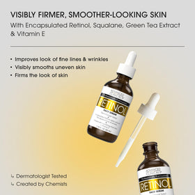 Advanced Clinicals Retinol Face Serum bottle close-up