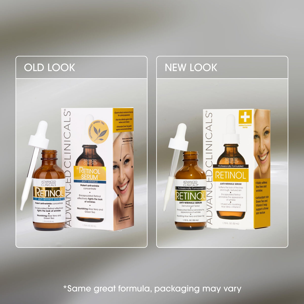 Advanced Clinicals Retinol Serum ingredients list
