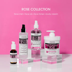 Advanced Clinicals Rosehip Oil Face Serum application on skin