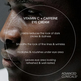 Advanced Clinicals Vitamin C Body Cream and Eye Cream set packaging