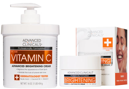 Advanced Clinicals Vitamin C Body Cream front view