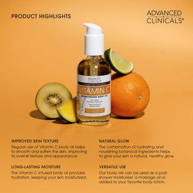 Advanced Clinicals Vitamin C Cream spread on hand